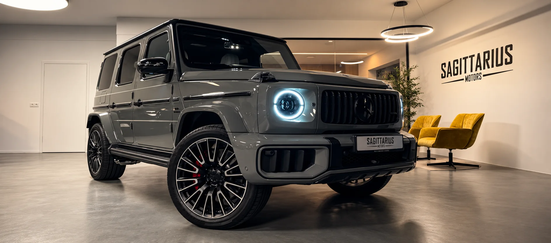 Mercedes-AMG G-Klasse im Showroom von Sagittarius Motors